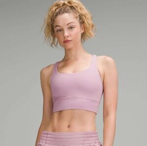 Lululemon Energy Longline Bra Medium Support, B–D Cups Rose Blush 4